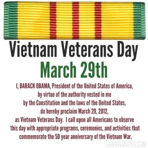 honor and respect to our Vietnam Veterans